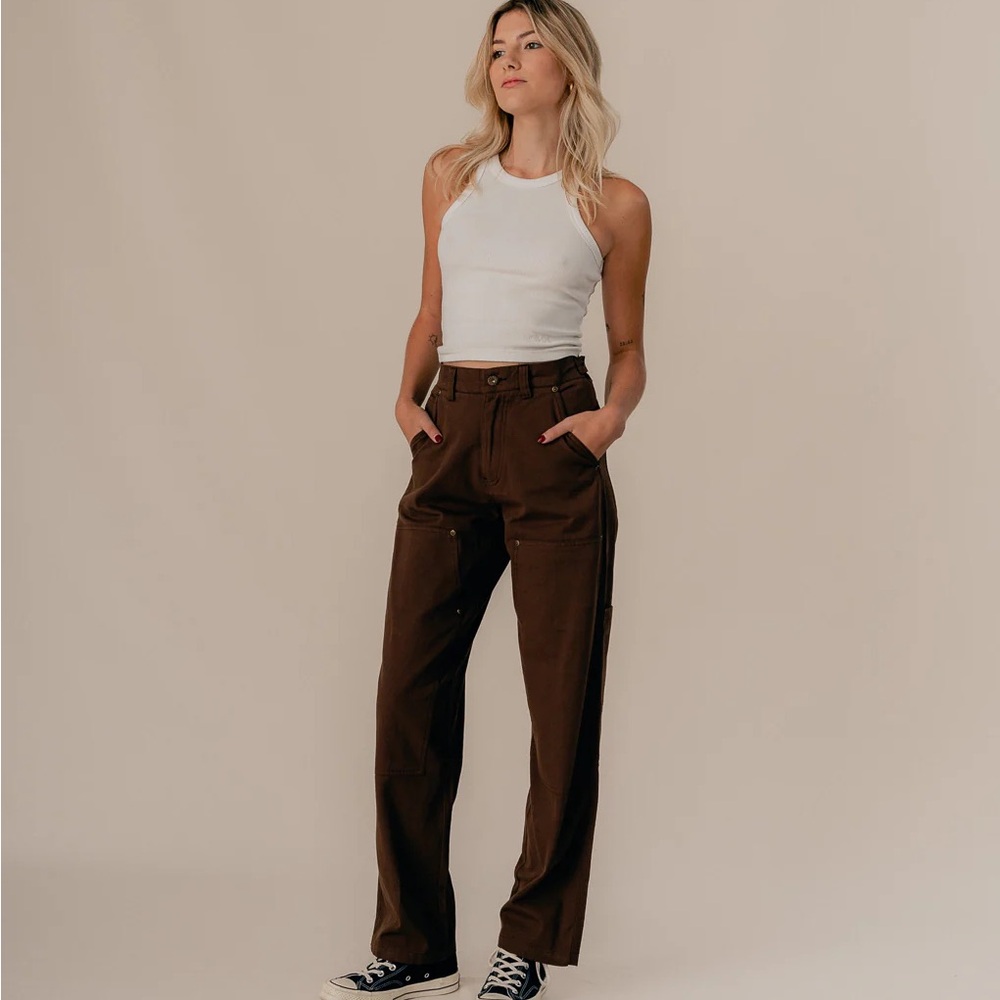 P&Co 304 Albion Carpenter Pant - Caribou